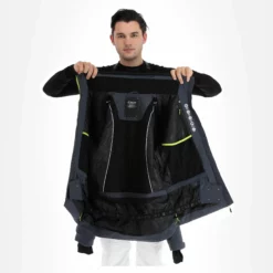 CMP, 31W0307 Chaqueta De Esquí Hombres Titanio Gris -PARQUE DE ESQUI cmp 31w0307 aa jas gevoerd heren titanio grijs 22cmpxx128v1 BI 06