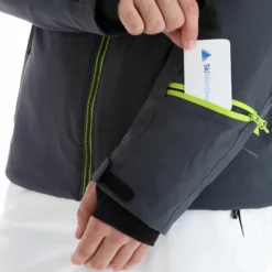 CMP, 31W0307 Chaqueta De Esquí Hombres Titanio Gris -PARQUE DE ESQUI cmp 31w0307 aa jas gevoerd heren titanio grijs 22cmpxx128v1 BI 09