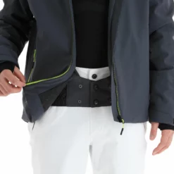 CMP, 31W0307 Chaqueta De Esquí Hombres Titanio Gris -PARQUE DE ESQUI cmp 31w0307 aa jas gevoerd heren titanio grijs 22cmpxx128v1 BI 12