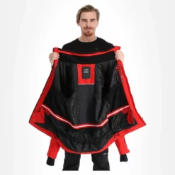 CMP, 31W0317 Chaqueta De Esquí Hombres Ferrari Rojo -PARQUE DE ESQUI cmp 31w0317 aa jas gevoerd heren ferrari rood 22cmpxx129v5 BI 06