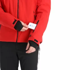 CMP, 31W0317 Chaqueta De Esquí Hombres Ferrari Rojo -PARQUE DE ESQUI cmp 31w0317 aa jas gevoerd heren ferrari rood 22cmpxx129v5 BI 08