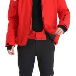 CMP, 31W0317 Chaqueta De Esquí Hombres Ferrari Rojo -PARQUE DE ESQUI cmp 31w0317 aa jas gevoerd heren ferrari rood 22cmpxx129v5 BI 09