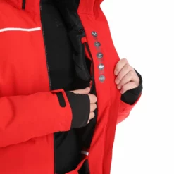 CMP, 31W0317 Chaqueta De Esquí Hombres Ferrari Rojo -PARQUE DE ESQUI cmp 31w0317 aa jas gevoerd heren ferrari rood 22cmpxx129v5 BI 12