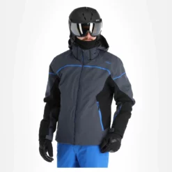 CMP, 31W0317 Chaqueta De Esquí Hombres Titanio Gris -PARQUE DE ESQUI cmp 31w0317 aa jas gevoerd heren titanio grijs 22cmpxx129v4 BI 04