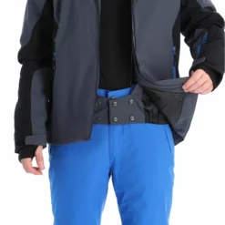 CMP, 31W0317 Chaqueta De Esquí Hombres Titanio Gris -PARQUE DE ESQUI cmp 31w0317 aa jas gevoerd heren titanio grijs 22cmpxx129v4 BI 09