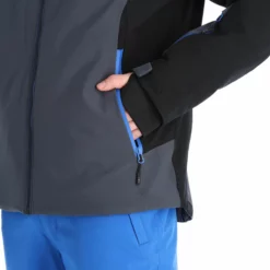 CMP, 31W0317 Chaqueta De Esquí Hombres Titanio Gris -PARQUE DE ESQUI cmp 31w0317 aa jas gevoerd heren titanio grijs 22cmpxx129v4 BI 11