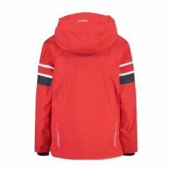 CMP, 31W0524 Chaqueta De Esquí Niños Ferrari Rojo -PARQUE DE ESQUI cmp 31w0524 aa jas gevoerd kinderen ferrari rood 22cmpxx130v1 BI 03