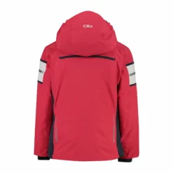 CMP, 31W0635 Chaqueta De Esquí Niños Begonia Rojo -PARQUE DE ESQUI cmp 31w0635 aa jas gevoerd kinderen begonia rood 22cmpxx131v2 BI 03