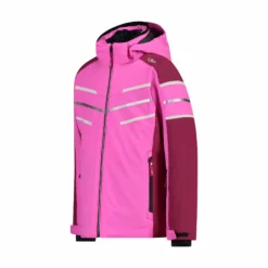 CMP, 31W0635 Chaqueta De Esquí Niños Fluo Púrpura -PARQUE DE ESQUI cmp 31w0635 aa jas gevoerd kinderen fluo paars 22cmpxx131v3 BI 02