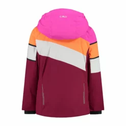 CMP, 32W0105 Chaqueta De Esquí Niños Sangria Púrpura -PARQUE DE ESQUI cmp 32w0105 aa jas gevoerd kinderen sangria paars 22cmpxx138v2 BI 03