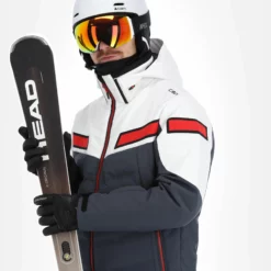 CMP, 32W0137 Chaqueta De Esquí Hombres Titanio Gris -PARQUE DE ESQUI cmp 32w0137 aa jas gevoerd heren titanio grijs 22cmpxx139v2 BI 05