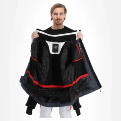 CMP, 32W0137 Chaqueta De Esquí Hombres Titanio Gris -PARQUE DE ESQUI cmp 32w0137 aa jas gevoerd heren titanio grijs 22cmpxx139v2 BI 06