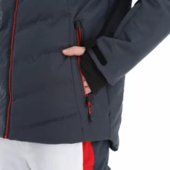 CMP, 32W0137 Chaqueta De Esquí Hombres Titanio Gris -PARQUE DE ESQUI cmp 32w0137 aa jas gevoerd heren titanio grijs 22cmpxx139v2 BI 11