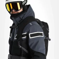 CMP, 32W0137 Chaqueta De Esquí Hombres Negro -PARQUE DE ESQUI cmp 32w0137 aa jas gevoerd heren zwart 22cmpxx139v4 BI 05