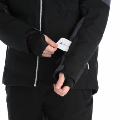 CMP, 32W0137 Chaqueta De Esquí Hombres Negro -PARQUE DE ESQUI cmp 32w0137 aa jas gevoerd heren zwart 22cmpxx139v4 BI 08