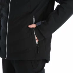 CMP, 32W0137 Chaqueta De Esquí Hombres Negro -PARQUE DE ESQUI cmp 32w0137 aa jas gevoerd heren zwart 22cmpxx139v4 BI 11