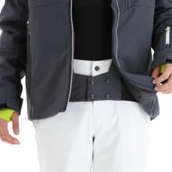 CMP, 32W0157 Chaqueta De Esquí Hombres Titanio Gris -PARQUE DE ESQUI cmp 32w0157 aa jas gevoerd heren titanio grijs 22cmpxx140v3 BI 08