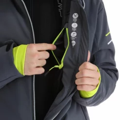 CMP, 32W0157 Chaqueta De Esquí Hombres Titanio Gris -PARQUE DE ESQUI cmp 32w0157 aa jas gevoerd heren titanio grijs 22cmpxx140v3 BI 09