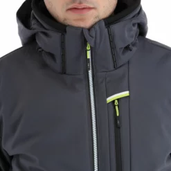 CMP, 32W0157 Chaqueta De Esquí Hombres Titanio Gris -PARQUE DE ESQUI cmp 32w0157 aa jas gevoerd heren titanio grijs 22cmpxx140v3 BI 11