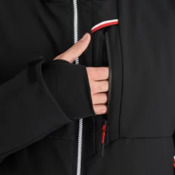 CMP, 32W0157 Chaqueta De Esquí Hombres Negro -PARQUE DE ESQUI cmp 32w0157 aa jas gevoerd heren zwart 22cmpxx140v4 BI 13