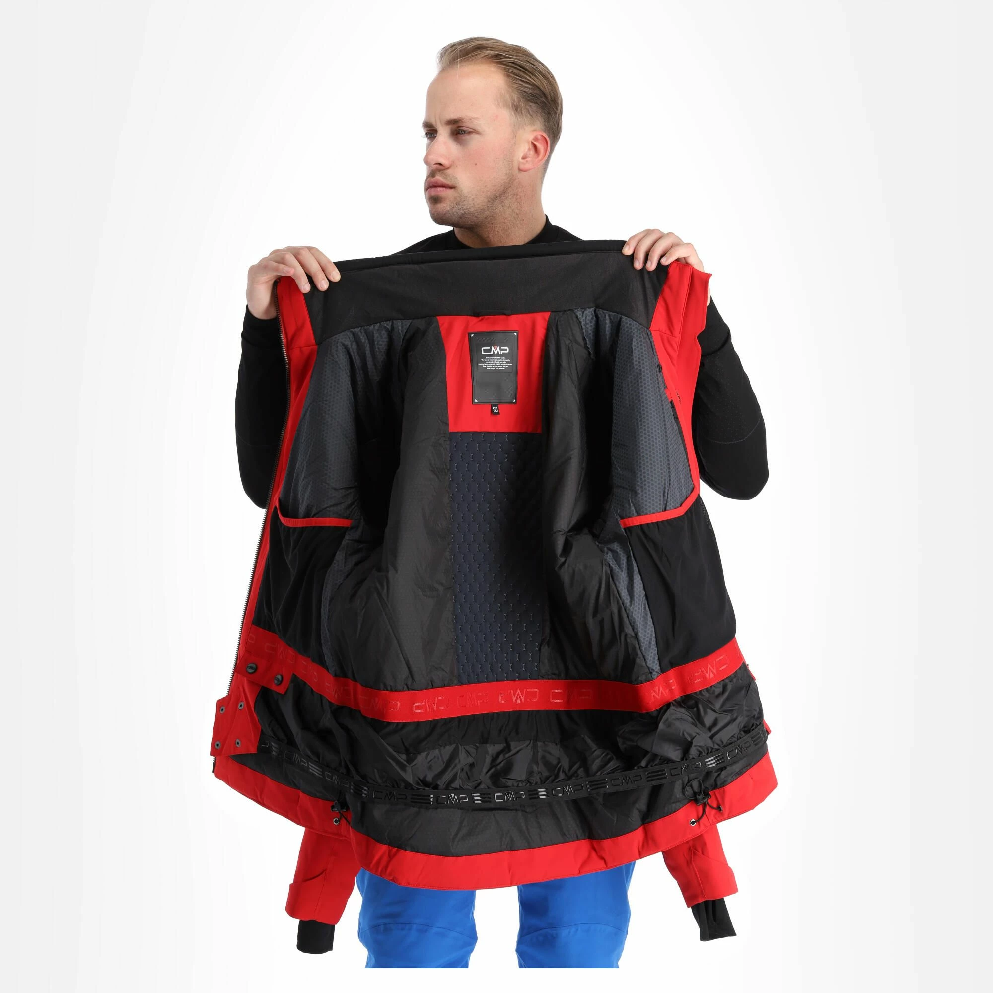 CMP, 32W0177 Chaqueta De Esquí Hombres Ferrari Rojo 6 CMP, 32W0177 Chaqueta De Esquí Hombres Ferrari Rojo - Imagen 6