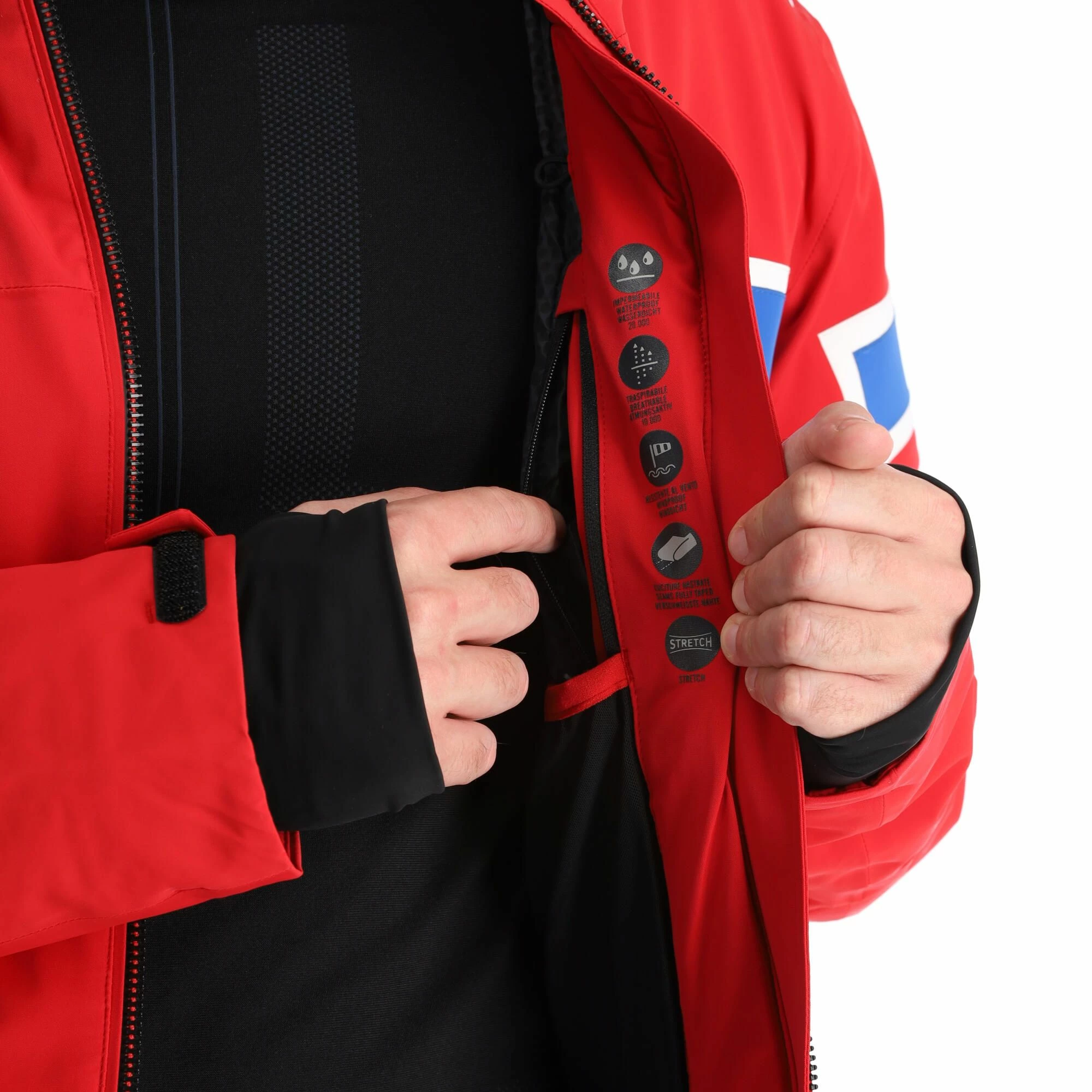 CMP, 32W0177 Chaqueta De Esquí Hombres Ferrari Rojo 10 CMP, 32W0177 Chaqueta De Esquí Hombres Ferrari Rojo - Imagen 10