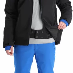 CMP, 32W0177 Chaqueta De Esquí Hombres Negro -PARQUE DE ESQUI cmp 32w0177 aa jas gevoerd heren zwart 22cmpxx141v3 BI 09