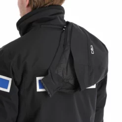 CMP, 32W0177 Chaqueta De Esquí Hombres Negro -PARQUE DE ESQUI cmp 32w0177 aa jas gevoerd heren zwart 22cmpxx141v3 BI 10