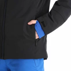 CMP, 32W0177 Chaqueta De Esquí Hombres Negro -PARQUE DE ESQUI cmp 32w0177 aa jas gevoerd heren zwart 22cmpxx141v3 BI 11