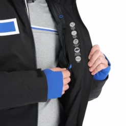 CMP, 32W0177 Chaqueta De Esquí Hombres Negro -PARQUE DE ESQUI cmp 32w0177 aa jas gevoerd heren zwart 22cmpxx141v3 BI 12