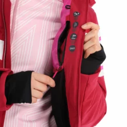 CMP, 32W0216 Chaqueta De Esquí Mujeres Sangria Púrpura -PARQUE DE ESQUI cmp 32w0216 aa jas gevoerd dames sangria paars 22cmpxx142v3 BI 11