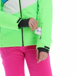 CMP, 32W0236 Chaqueta De Esquí Mujeres Apple Fluo Verde 20 CMP, 32W0236 Chaqueta De Esquí Mujeres Apple Fluo Verde -PARQUE DE ESQUI cmp 32w0236 aa jas gevoerd dames apple fluo groen 22cmpxx144v3 BI 08