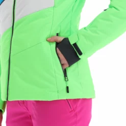 CMP, 32W0236 Chaqueta De Esquí Mujeres Apple Fluo Verde 23 CMP, 32W0236 Chaqueta De Esquí Mujeres Apple Fluo Verde -PARQUE DE ESQUI cmp 32w0236 aa jas gevoerd dames apple fluo groen 22cmpxx144v3 BI 11