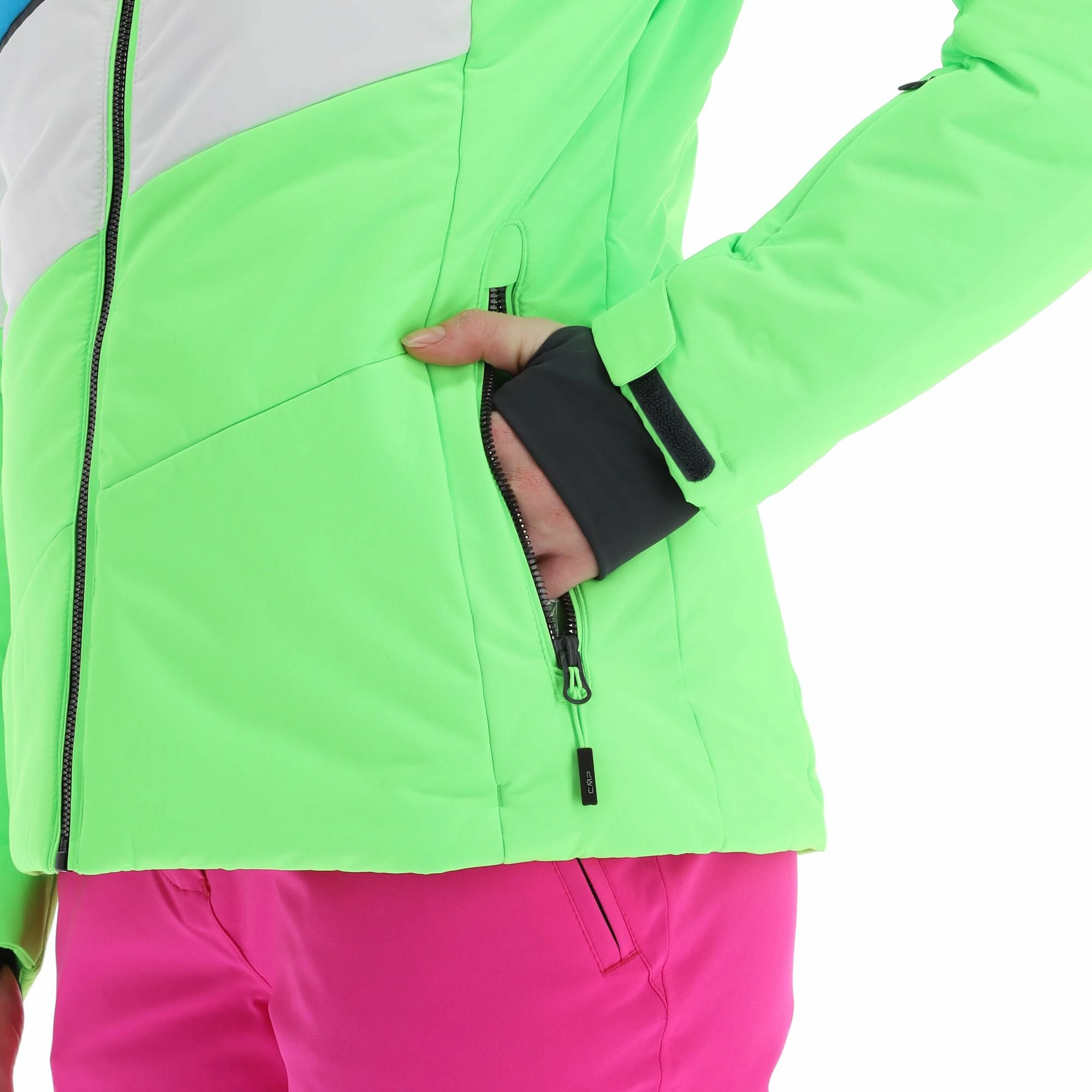 CMP, 32W0236 Chaqueta De Esquí Mujeres Apple Fluo Verde 11 CMP, 32W0236 Chaqueta De Esquí Mujeres Apple Fluo Verde - Imagen 11