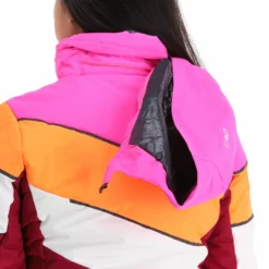 CMP, 32W0236 Chaqueta De Esquí Mujeres Sangria Púrpura -PARQUE DE ESQUI cmp 32w0236 aa jas gevoerd dames sangria paars 22cmpxx144v2 BI 10