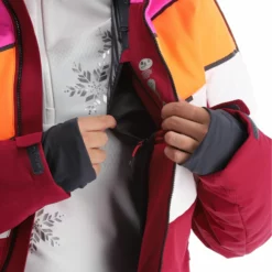 CMP, 32W0236 Chaqueta De Esquí Mujeres Sangria Púrpura -PARQUE DE ESQUI cmp 32w0236 aa jas gevoerd dames sangria paars 22cmpxx144v2 BI 12