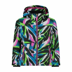 CMP, 39W2085 Chaqueta De Esquí Niños Fluo Turchese Multicolor