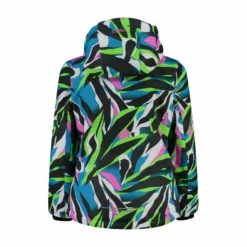 CMP, 39W2085 Chaqueta De Esquí Niños Fluo Turchese Multicolor -PARQUE DE ESQUI cmp 39w2085 aa jas gevoerd kinderen fluo turchese multicolor 22cmpxx152v2 BI 03