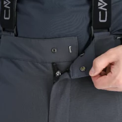 CMP, 3W17397N Pantalones De Esquí Hombres Titanio Gris -PARQUE DE ESQUI cmp 3w17397n ba skibroek gevoerd heren titanio grijs 22cmpxx156v4 BI 05