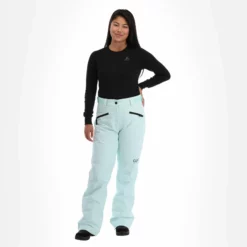 ColourWear, Cork Pant Pantalones De Esquí Mujeres Light Turquoise Azul