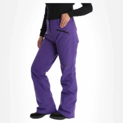 ColourWear, Cork Pant Pantalones De Esquí Mujeres Púrpura -PARQUE DE ESQUI colourwear cork pant ba skibroek gevoerd dames paars 22colou111v3 BI 04
