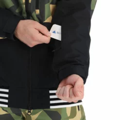 ColourWear, League Jkt Chaqueta De Esquí Hombres Camo Olive Verde -PARQUE DE ESQUI colourwear league jkt af anorak heren camo olive groen 22colou102v3 BI 08