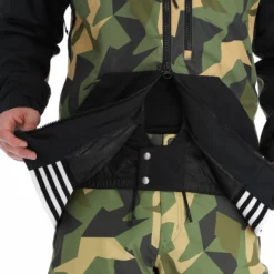 ColourWear, League Jkt Chaqueta De Esquí Hombres Camo Olive Verde -PARQUE DE ESQUI colourwear league jkt af anorak heren camo olive groen 22colou102v3 BI 10