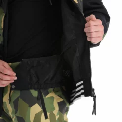 ColourWear, League Jkt Chaqueta De Esquí Hombres Camo Olive Verde -PARQUE DE ESQUI colourwear league jkt af anorak heren camo olive groen 22colou102v3 BI 11