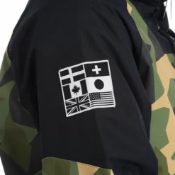 ColourWear, League Jkt Chaqueta De Esquí Hombres Camo Olive Verde -PARQUE DE ESQUI colourwear league jkt af anorak heren camo olive groen 22colou102v3 BI 17