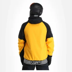 ColourWear, League Jkt Chaqueta De Esquí Hombres Amarillo -PARQUE DE ESQUI colourwear league jkt af anorak heren geel 22colou102v1 BI 03