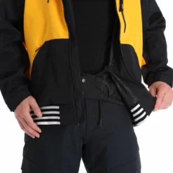 ColourWear, League Jkt Chaqueta De Esquí Hombres Amarillo -PARQUE DE ESQUI colourwear league jkt af anorak heren geel 22colou102v1 BI 09