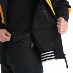 ColourWear, League Jkt Chaqueta De Esquí Hombres Amarillo -PARQUE DE ESQUI colourwear league jkt af anorak heren geel 22colou102v1 BI 10
