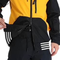 ColourWear, League Jkt Chaqueta De Esquí Hombres Amarillo -PARQUE DE ESQUI colourwear league jkt af anorak heren geel 22colou102v1 BI 11