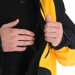 ColourWear, League Jkt Chaqueta De Esquí Hombres Amarillo -PARQUE DE ESQUI colourwear league jkt af anorak heren geel 22colou102v1 BI 15